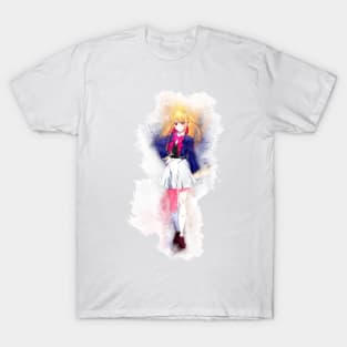 Ruby Hoshino - Oshi no Ko (Watercolor) T-Shirt